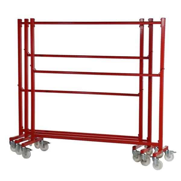 Nestable Garment Rail Red