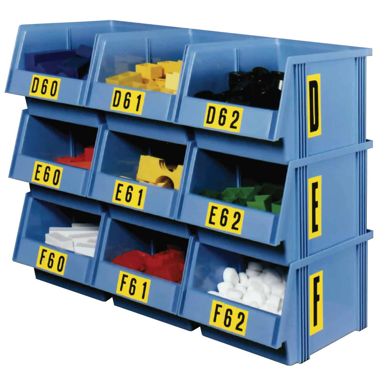 Individual Self-Adhesive Number Labels