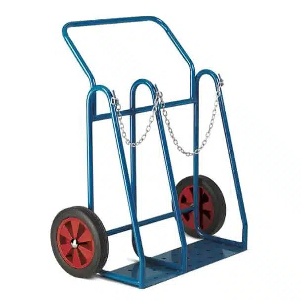 Oxygen Acetylene  Steel Cylinder Trolley 