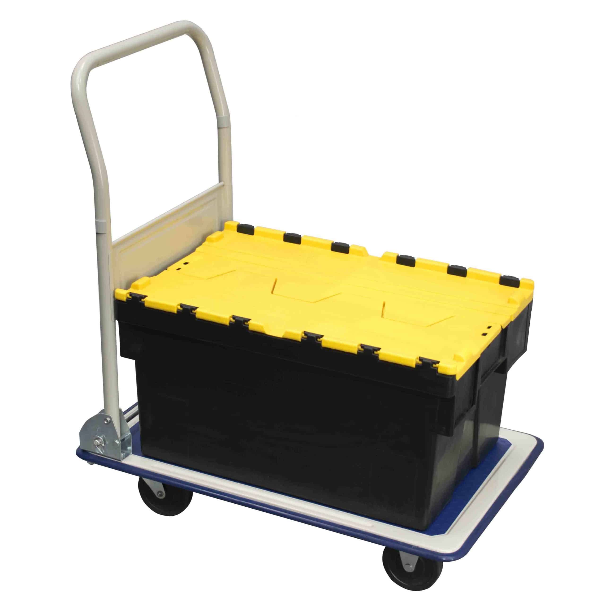 Toptruck Folding Flatbed Trolley 150kg Capacity