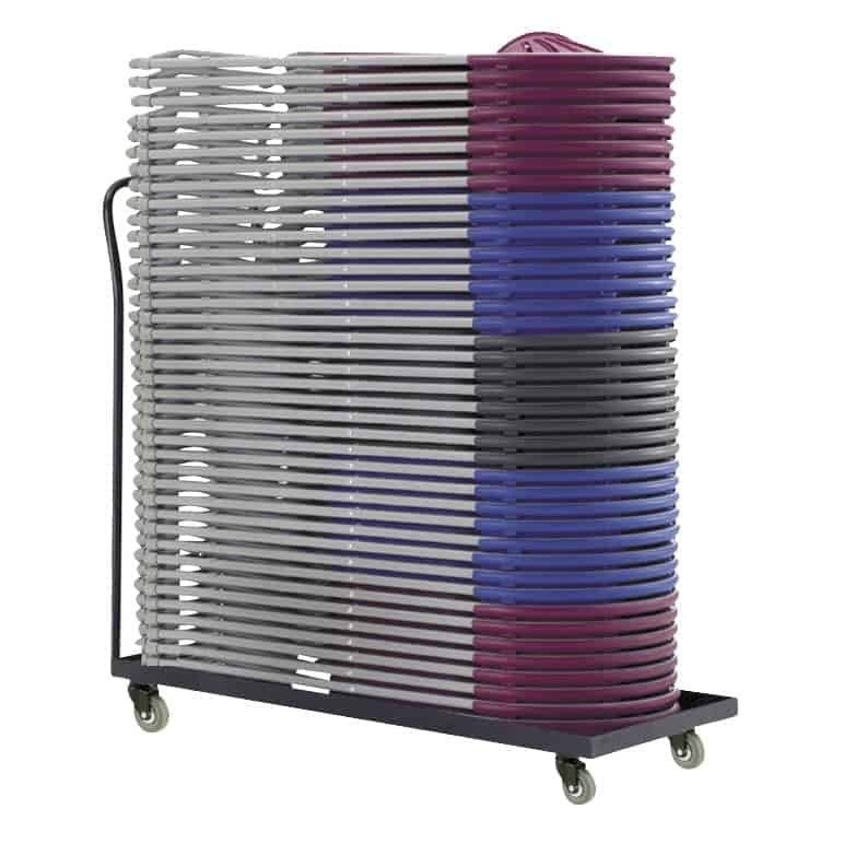 Folded Chair Transport Trolley