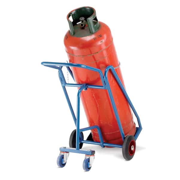 Barton 47kg Propane Cylinder Steel Trolleys