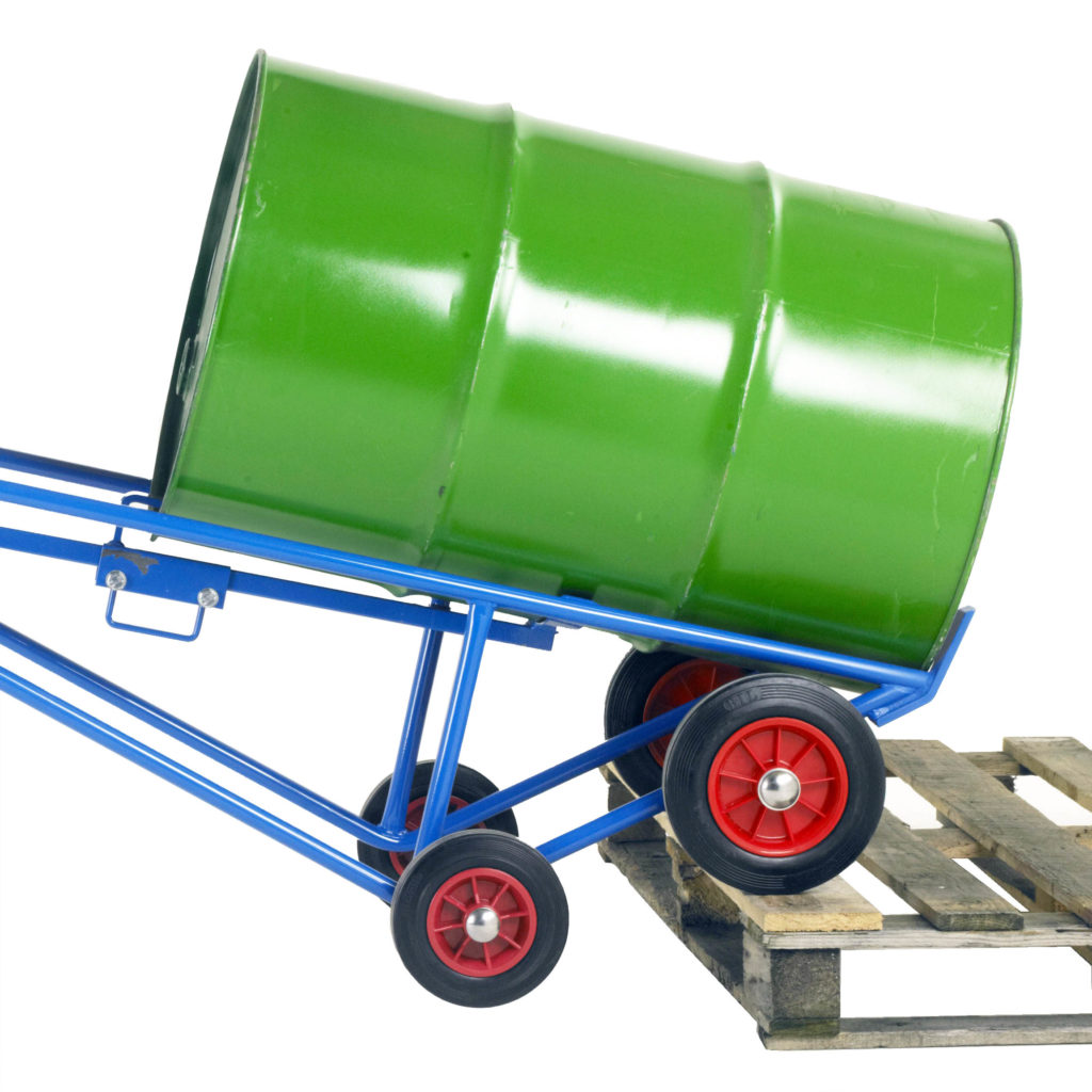 Pallet Loading Steel Drum Trucks