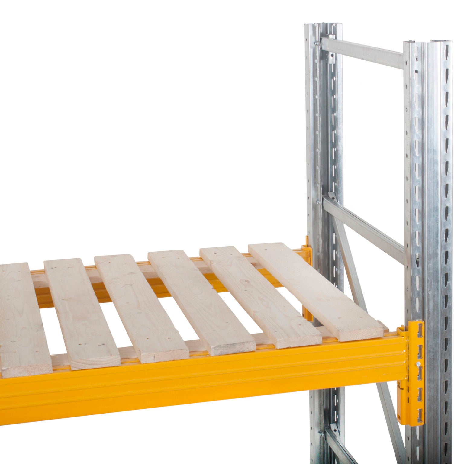 Pallet Racking Open Timber Decking 900mm Deep - Free Delivery