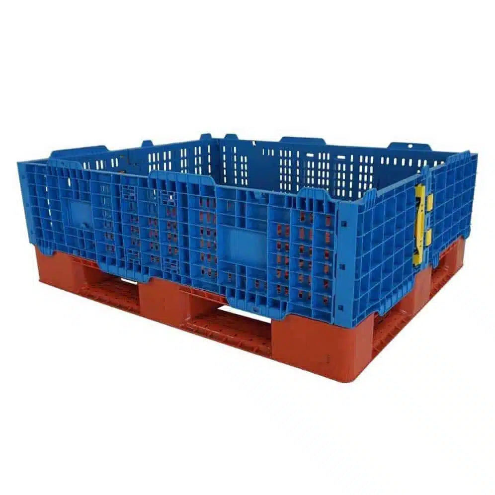 Blue Plastic Pallet Collars