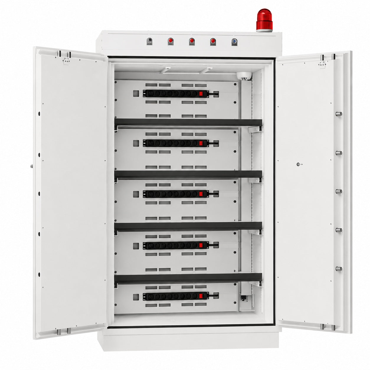 BS1946 Lithium Battery Storage & Charging Cabinet Open
