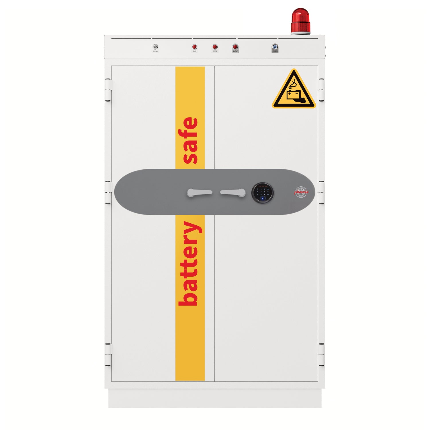 BS1946 Lithium Battery Storage & Charging Cabinet with Fingerprint Lock