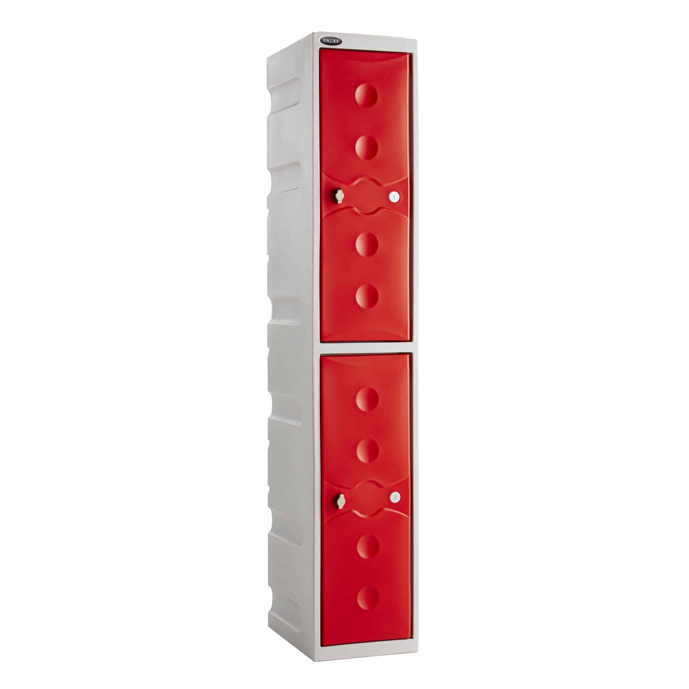 Plastic Waterproof 2 Door Lockers