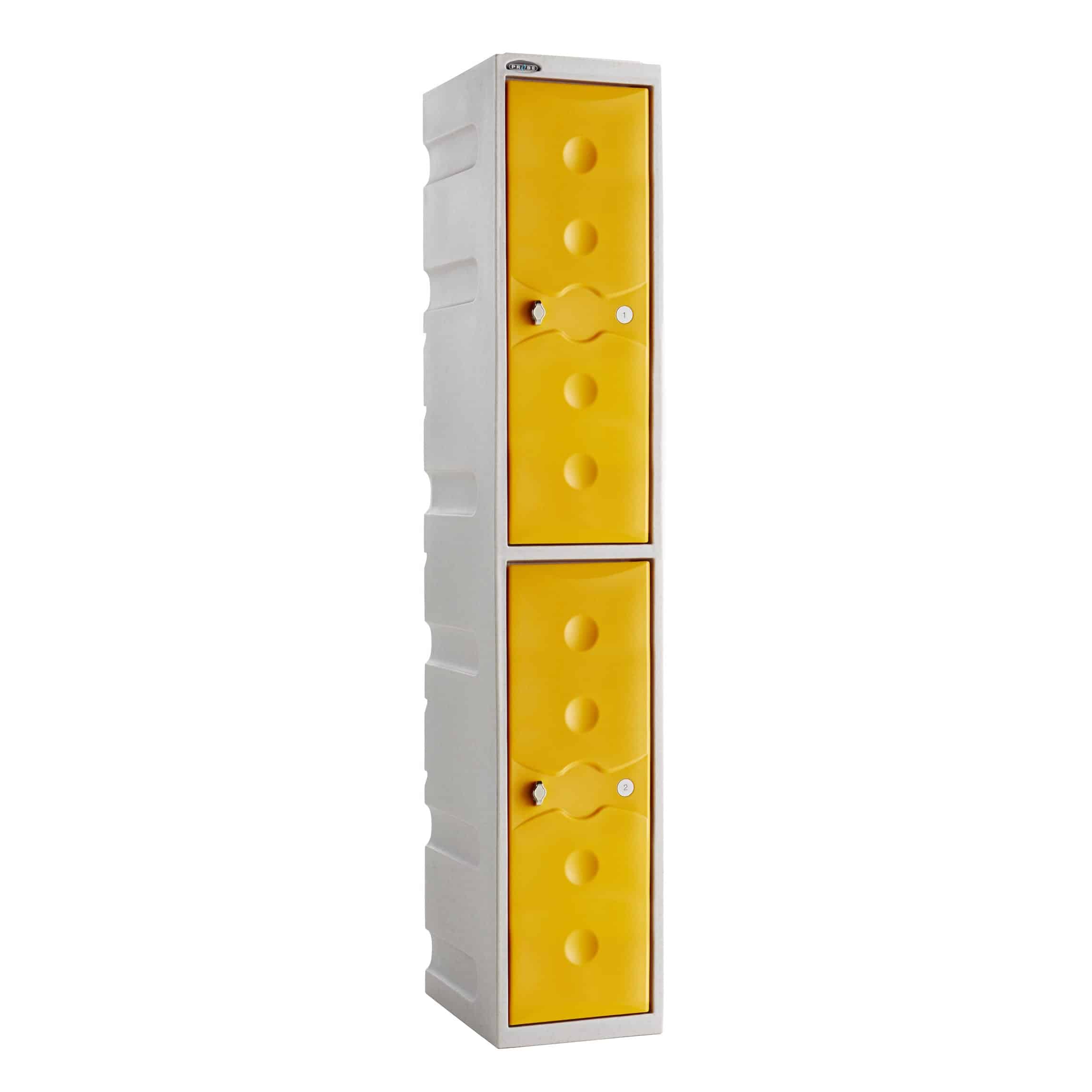 Plastic Waterproof 2 Door Lockers
