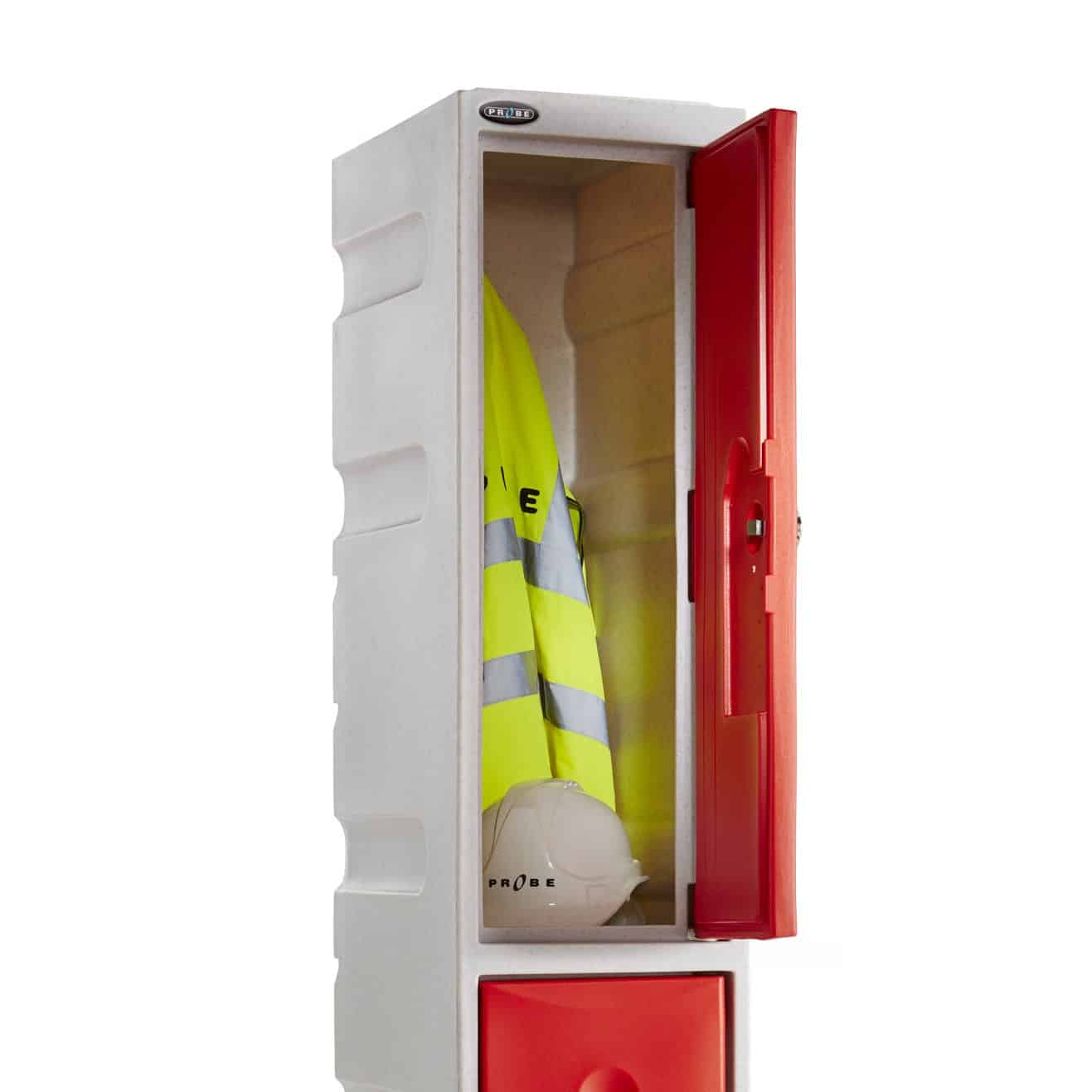 Plastic Waterproof 3 Door Lockers