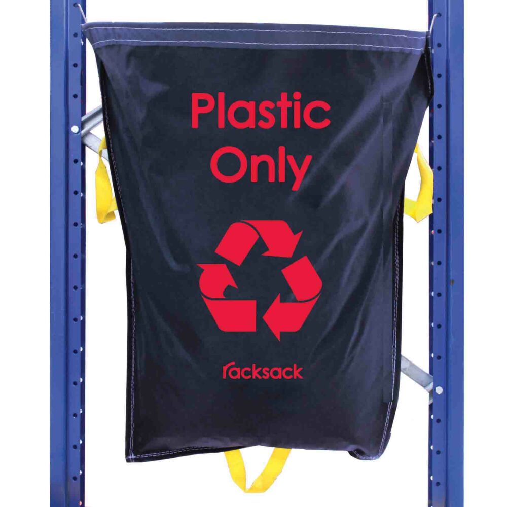 Plastic Waste Recycling Racksack