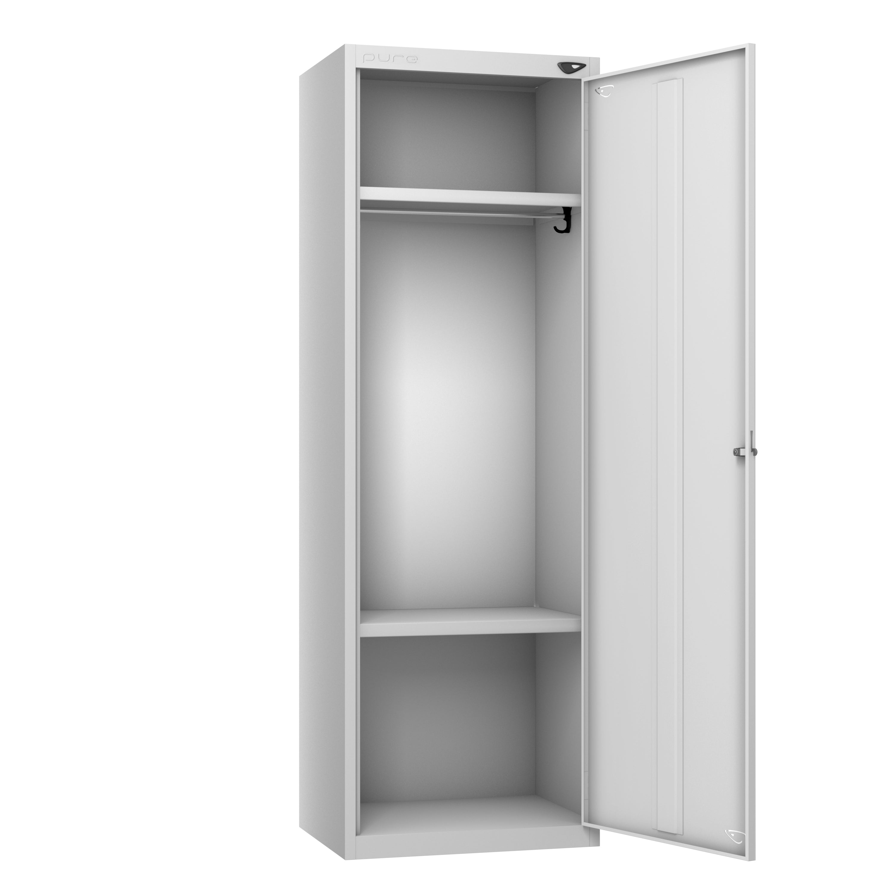 Pure Individual High Capacity Locker Arctic White