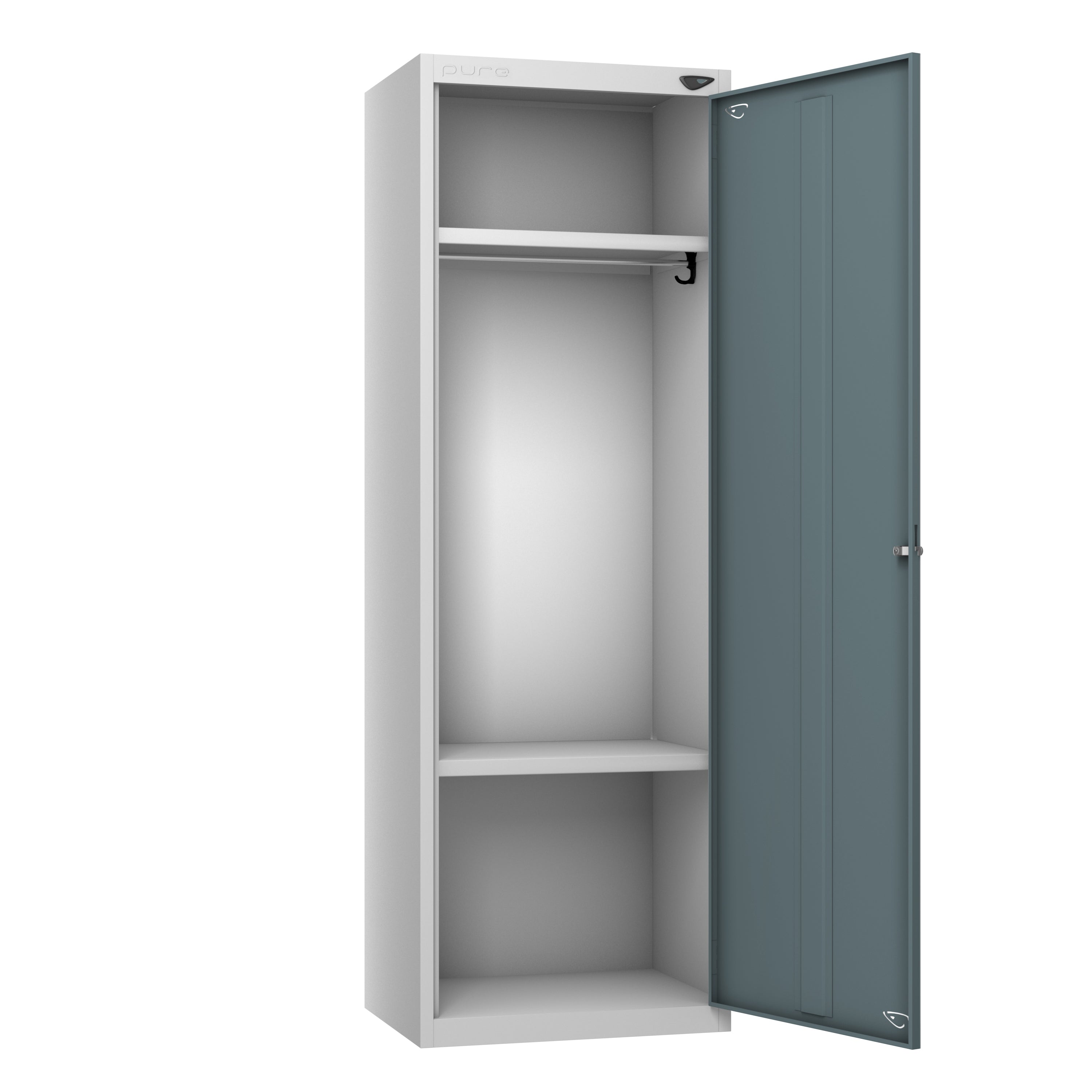Pure_Individual_High_Capacity_Locker_Slate-Grey