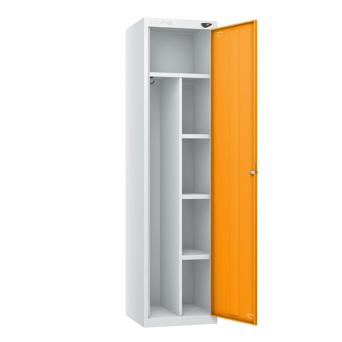 Pure Workwear Janitors Locker with Magma Door