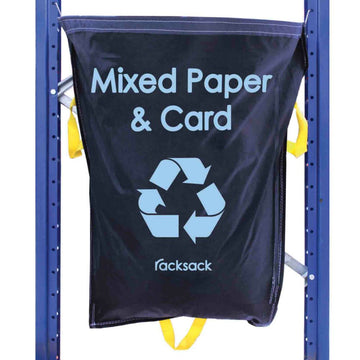 Mixed Paper and Card Waste Recycling Racksack