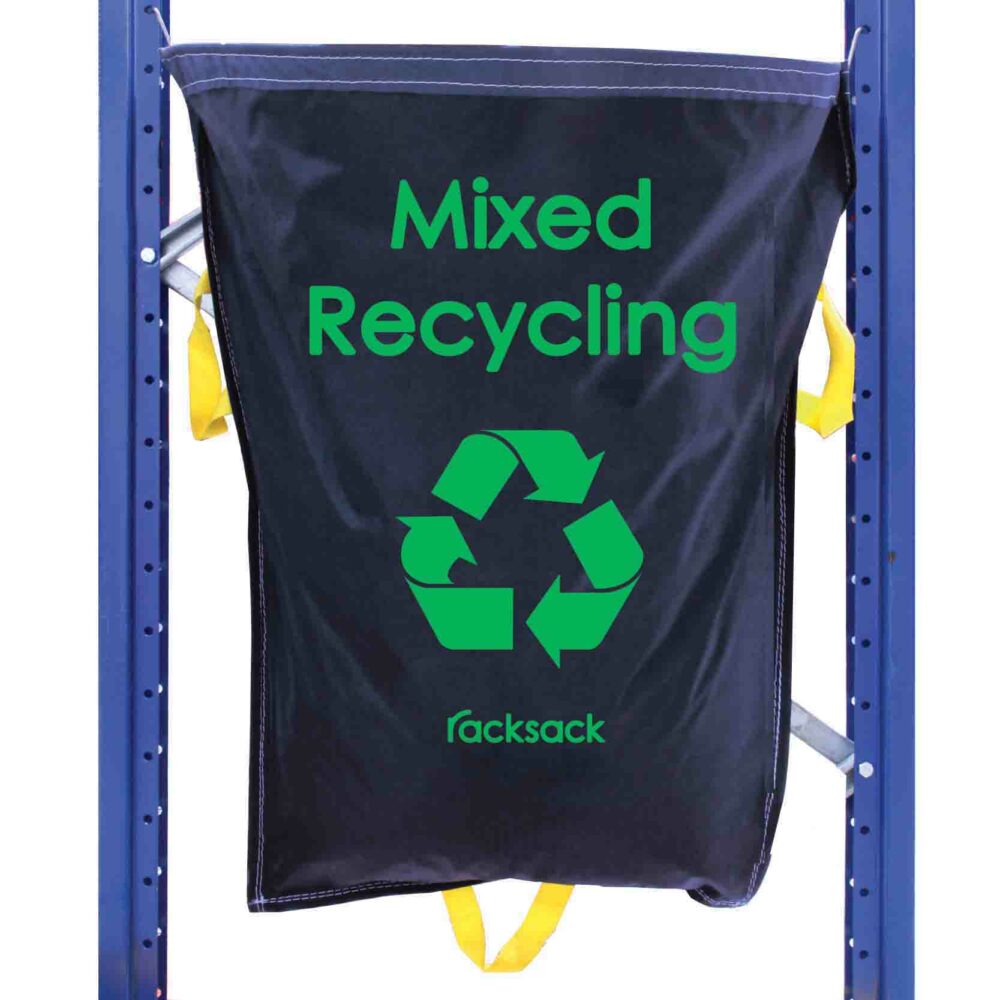 Mixed Recycling Waste Recycling Racksack