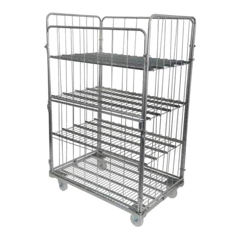 Four Sided Jumbo Demountable Roll Pallet