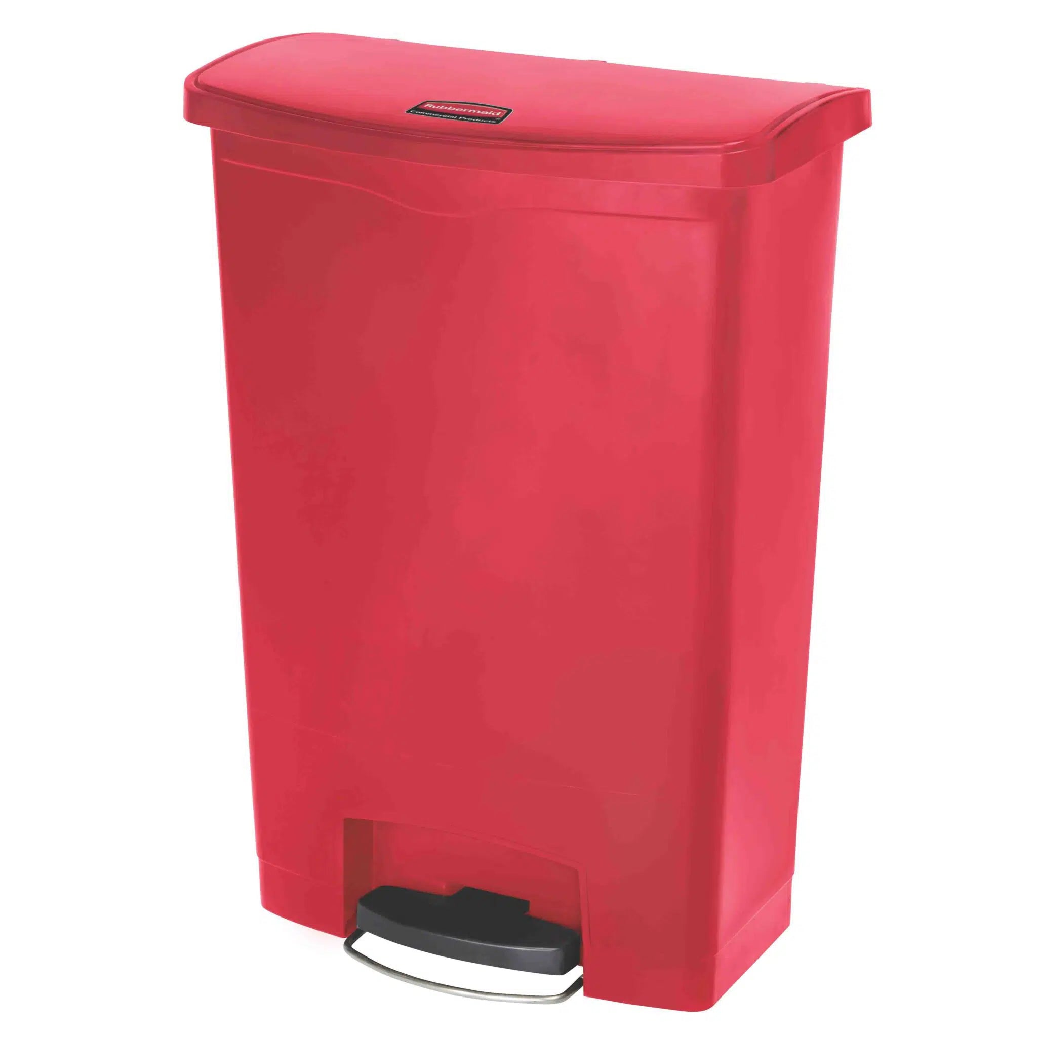 Rubbermaid Slim Jim Front Step Pedal Plastic Bin 90 Litre