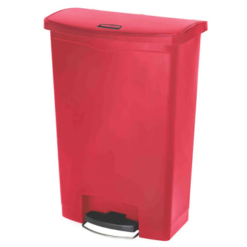 Rubbermaid Slim Jim Front Step Pedal Plastic Bin 90 Litre