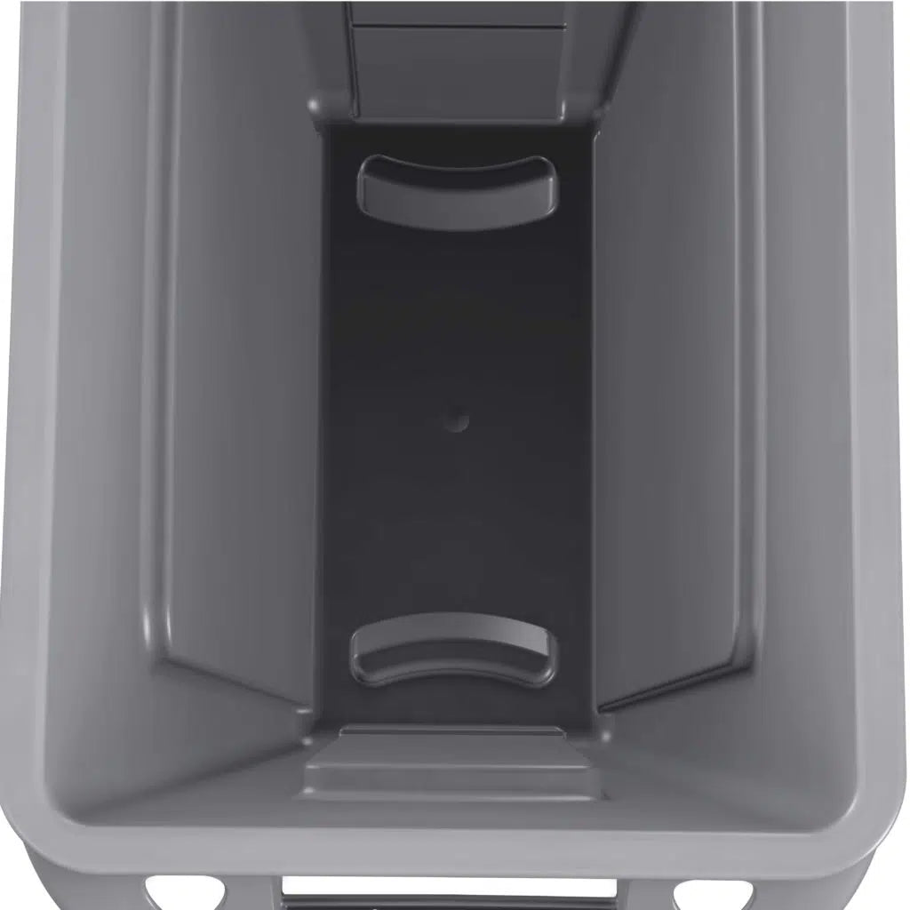 Rubbermaid Slim Jim Plastic Bin 87 Litre Inside View