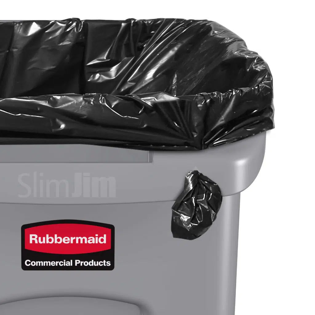 Rubbermaid Slim Jim Plastic Bin 87 Litre with Bag