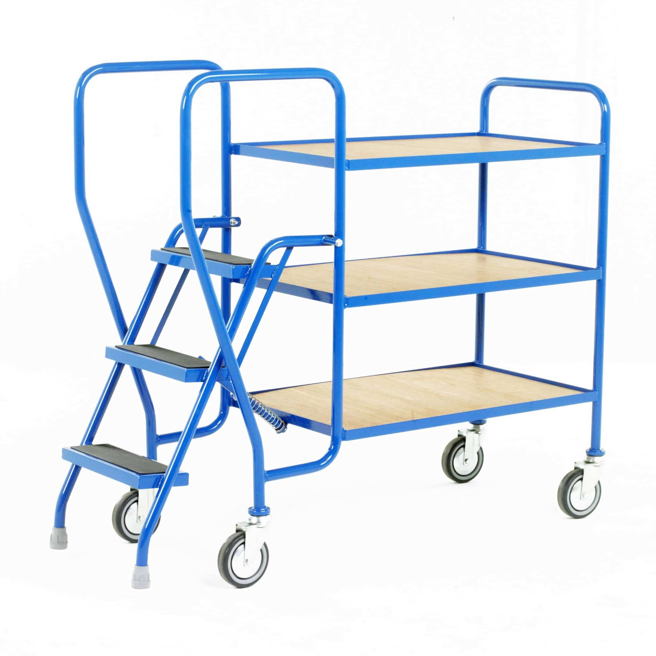 Plywood Tray 3 Step Tray Trolleys