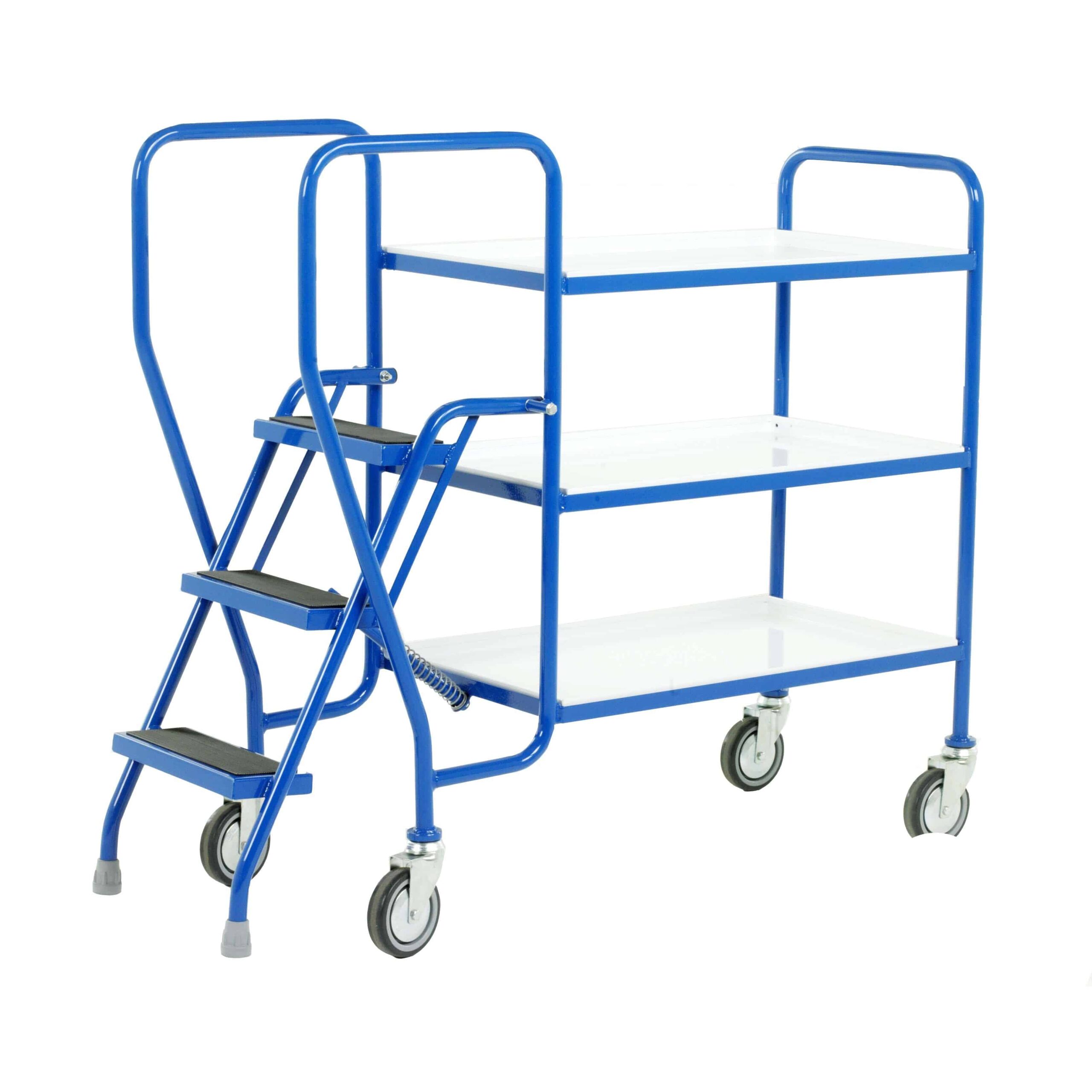 Reversible Tray 3 Step Tray Trolleys