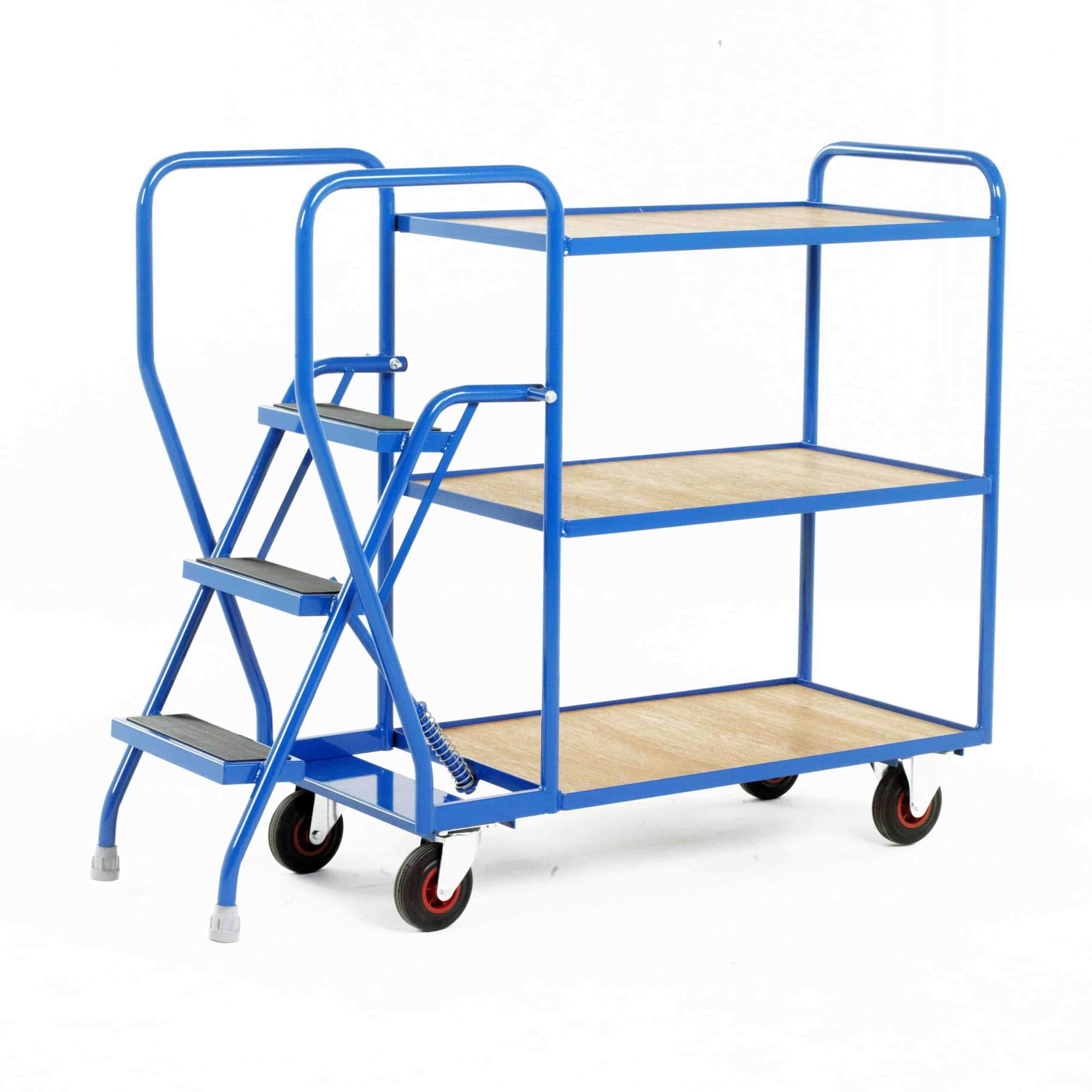 Plywood Tray 3 Step Tray Trolleys