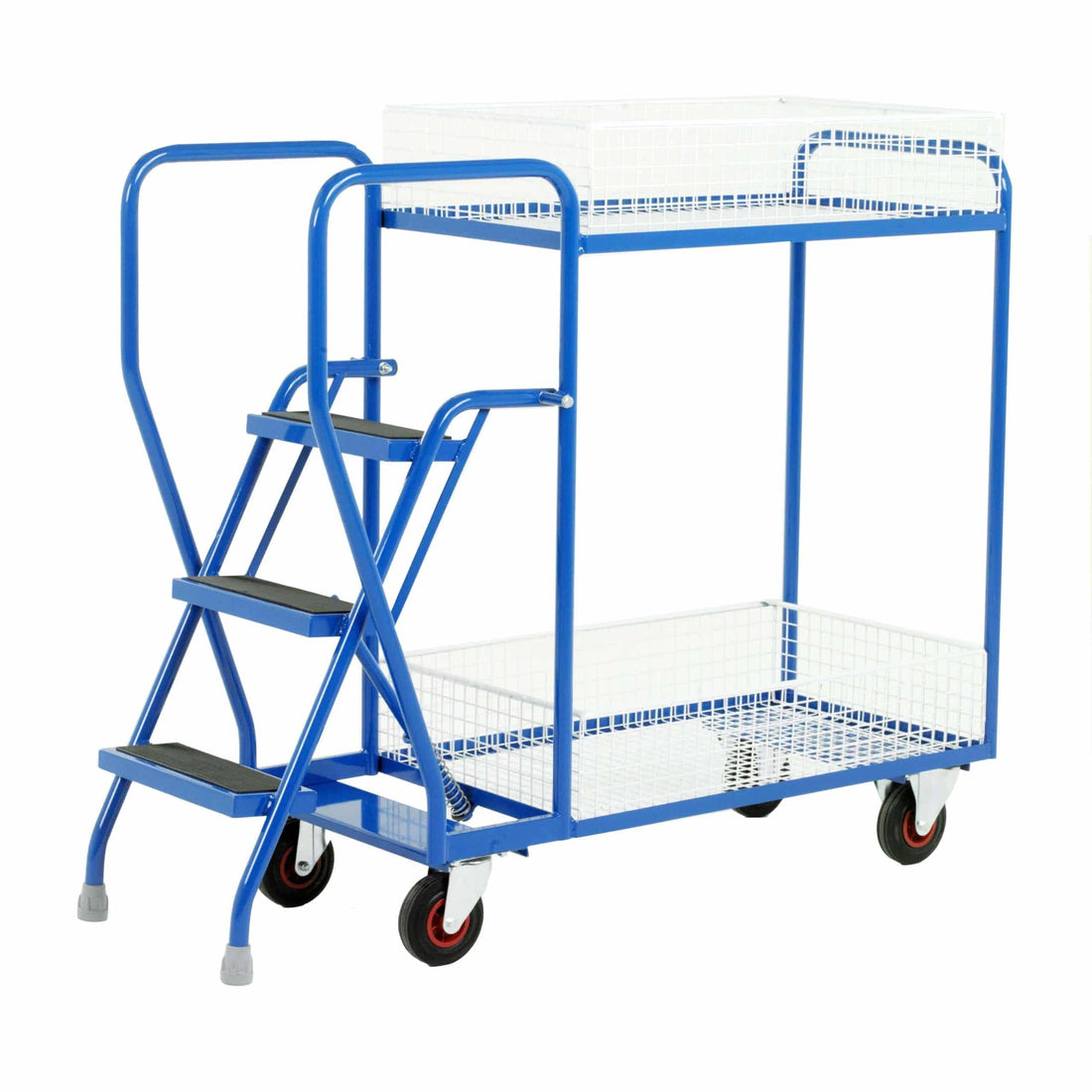 Removable Basket 3 Step Tray Trolleys