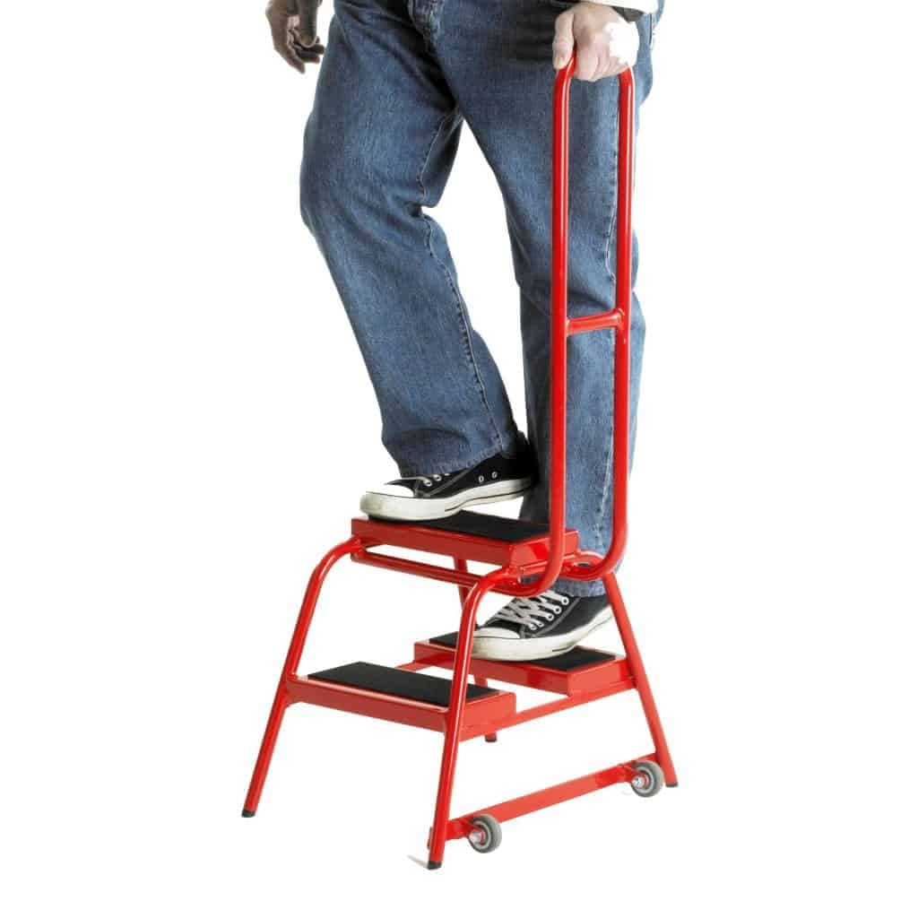 Wheelalong Two Step Mobile Steps