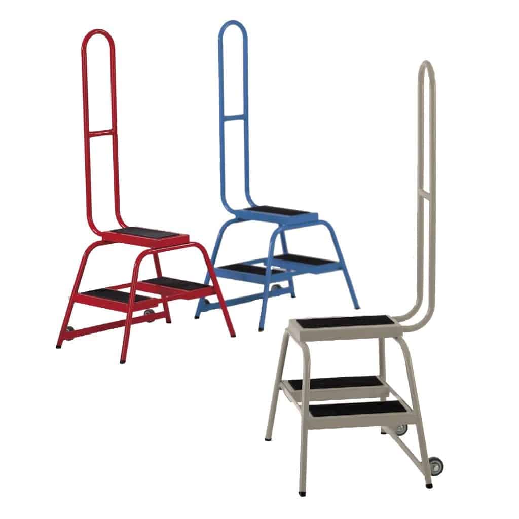 Wheelalong Two Step Mobile Steps