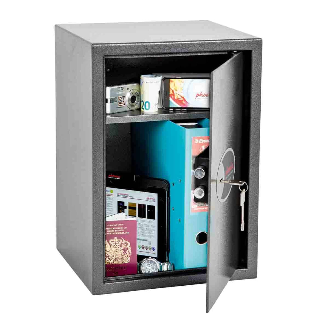 Vela SS0804K Safe With Key Lock