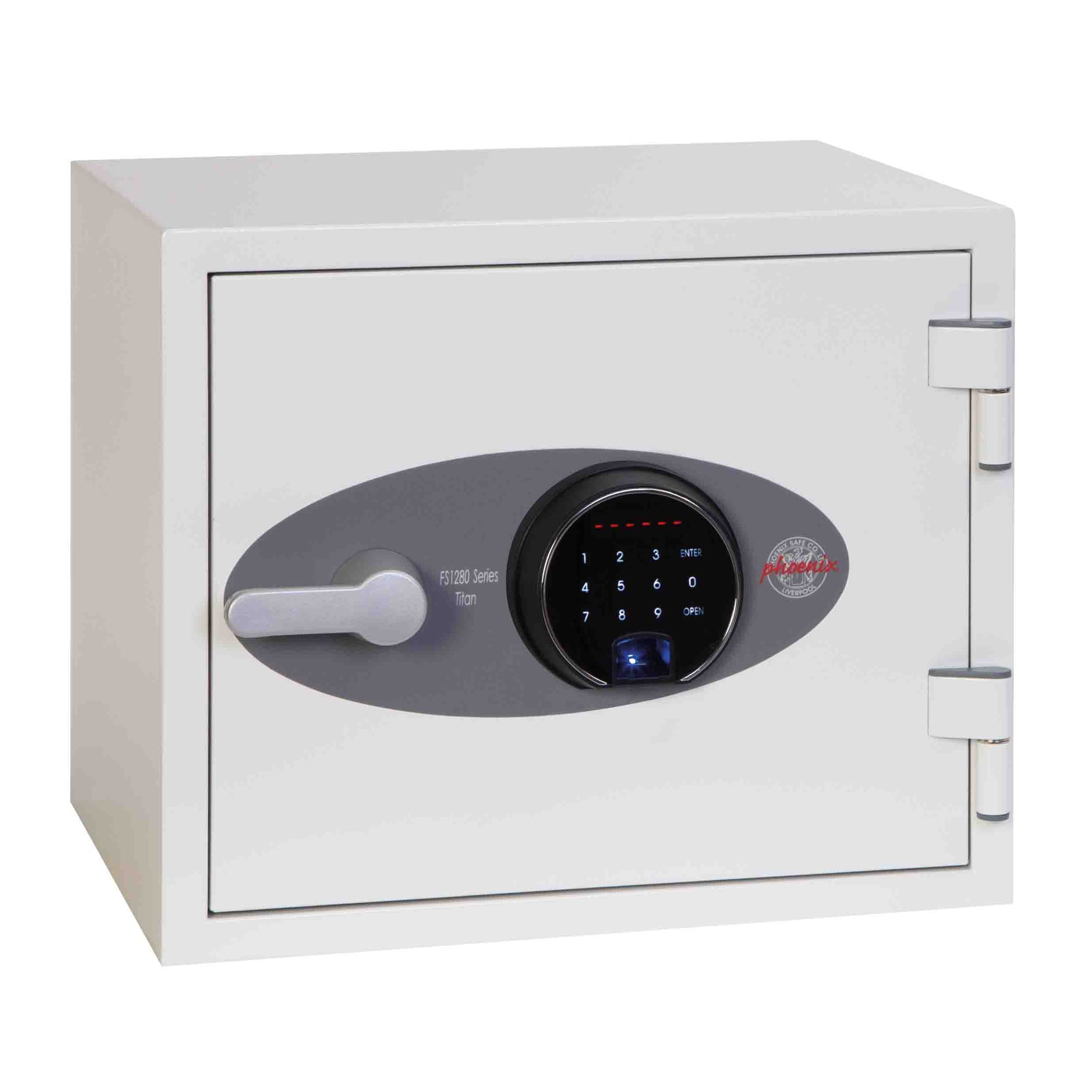 Titan FS1281F Fire Safe With Fingerprint Lock