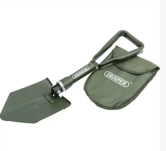 Folding Steel Snow Shovel