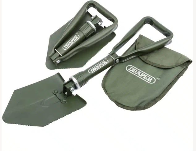Folding Steel Snow Shovel
