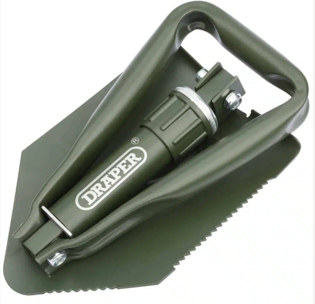 Folding Steel Snow Shovel