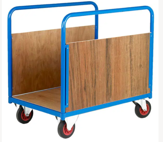 Timber Deck Long Goods Platform Trucks