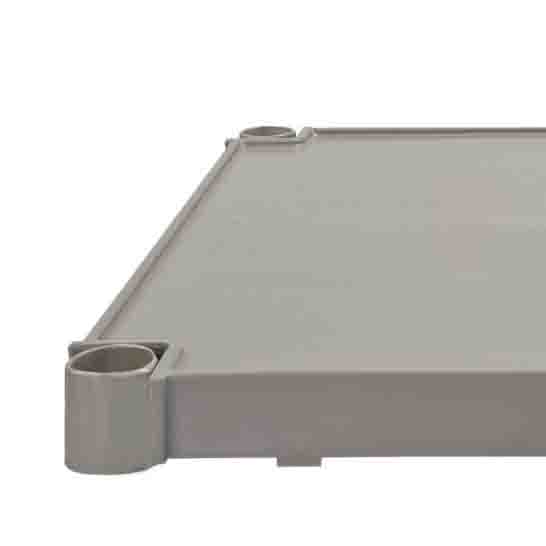 Plastic Plus Shelving 4 Tier Solid Bay 610mm Deep