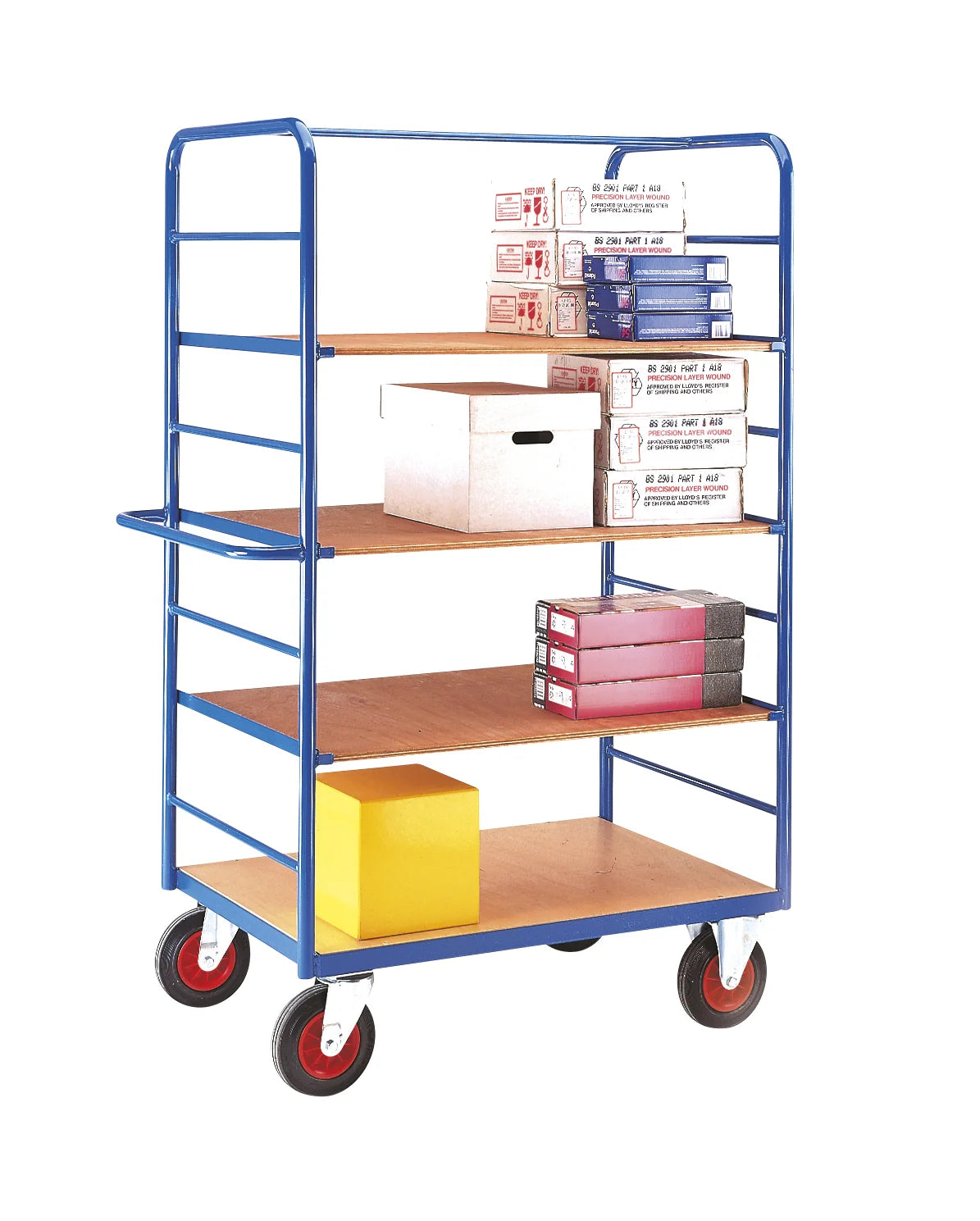 Shelf Truck With Drop-In Ply Shelves