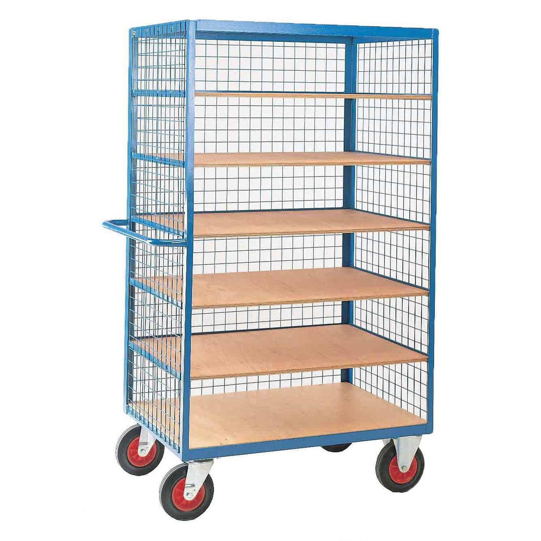 Shelf Truck with Mesh Superstructure