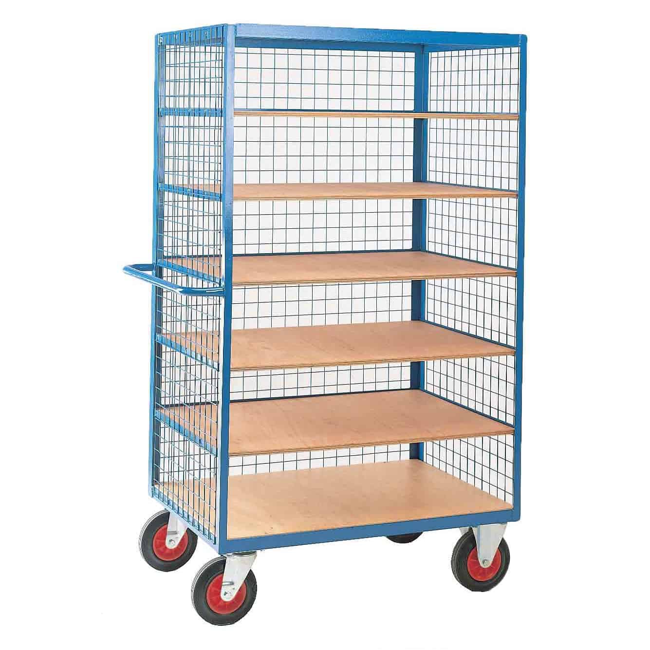 Shelf Truck with Mesh Superstructure