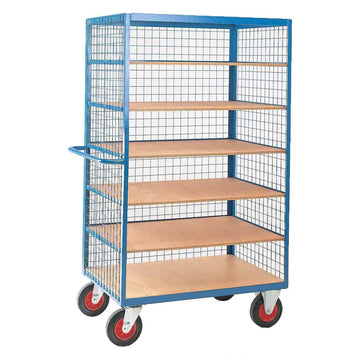 Shelf Truck with Mesh Superstructure