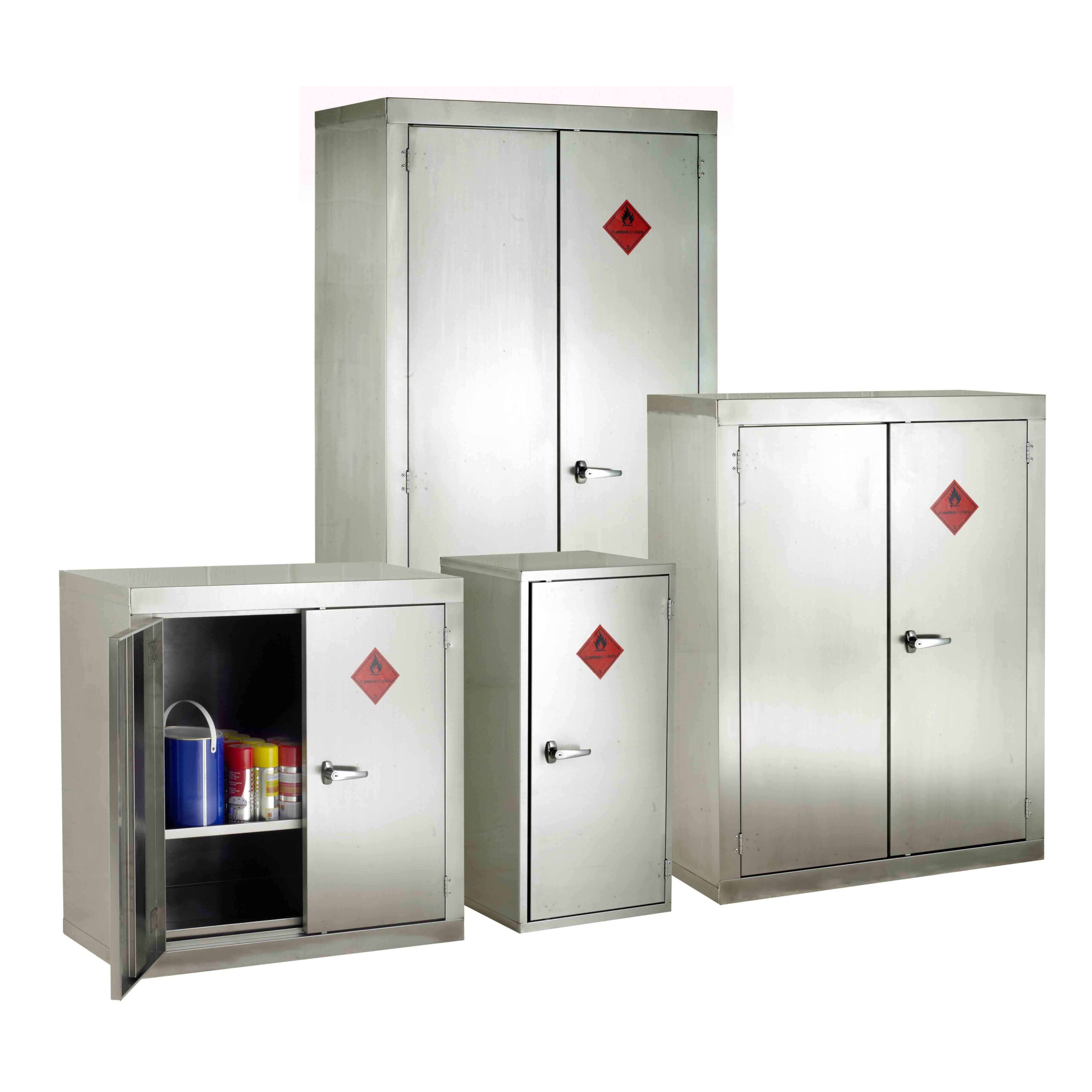 Stainless Steel Hazardous Cabinets