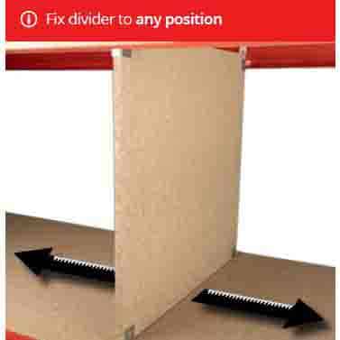 Longspan Divider System 471mm Deep