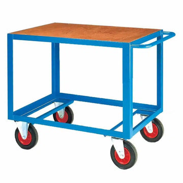 Table Truck with Timber Deck 600mm Wide