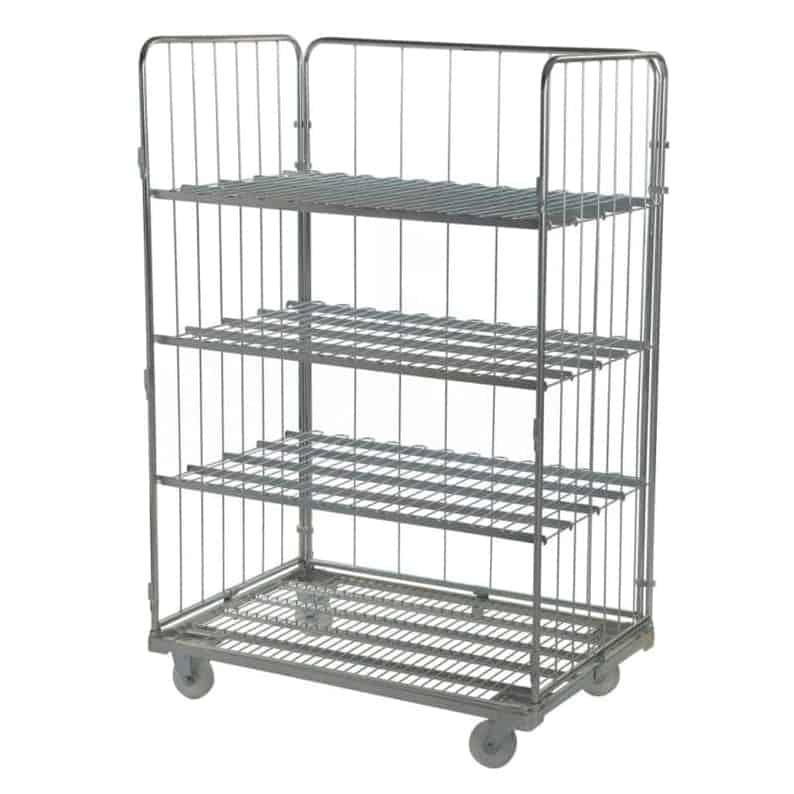 Three Sided Jumbo Demountable Roll Pallet