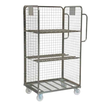 Three Sided Merchandise Picking Trolley