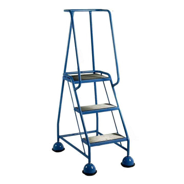Three Tread Classic Colour Mobile Steps