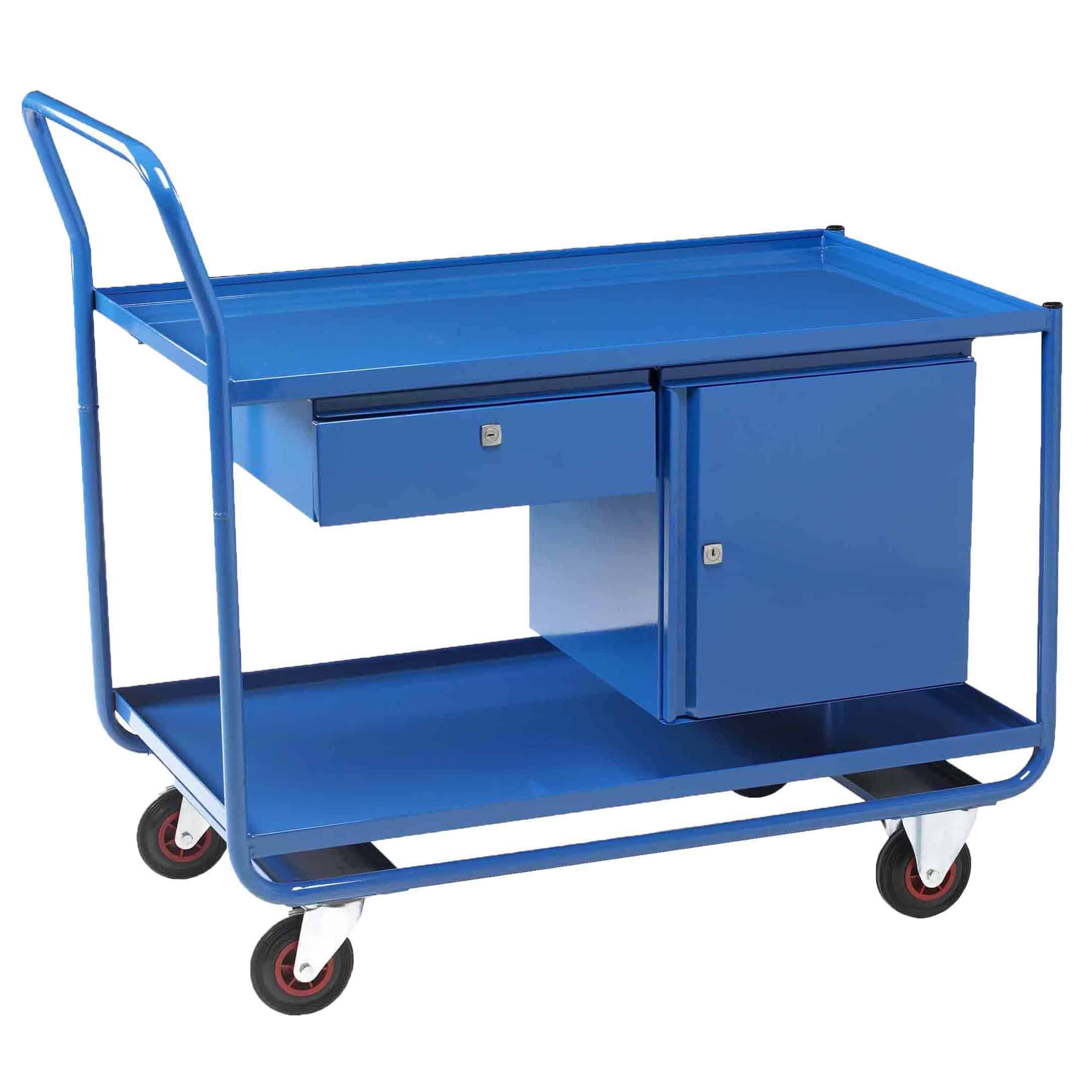 Steel Shelving Workshop Trolleys