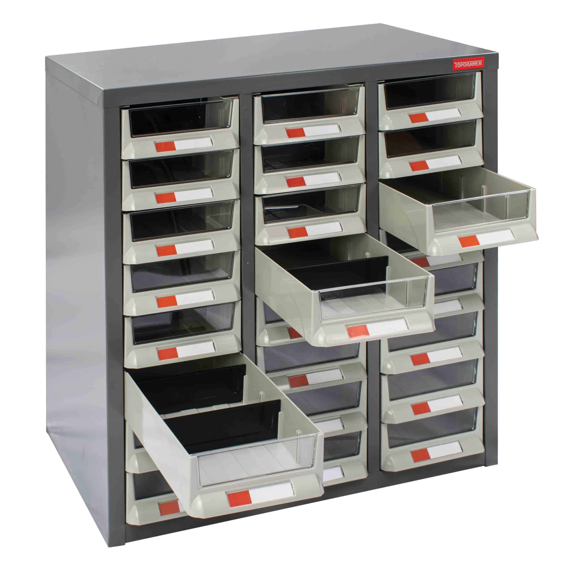 Topdrawer 24 drawer steel small parts storage cabnet